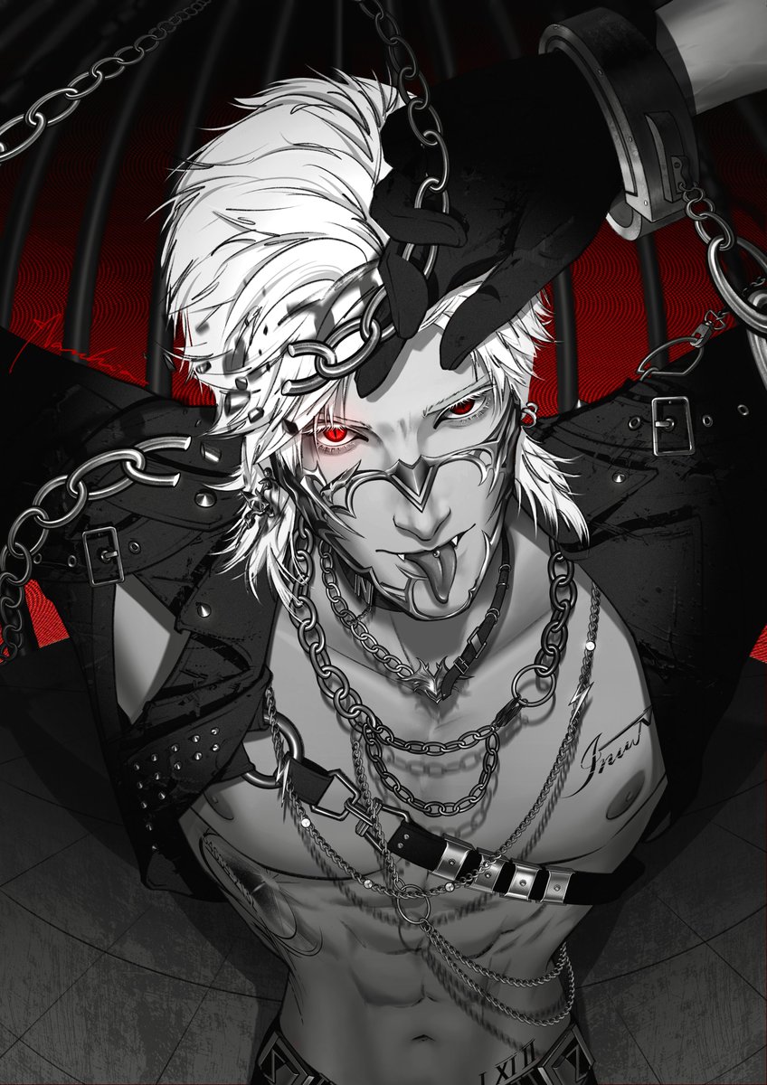 ⛓️‍💥Now you’ll never  fly away, my little bird.

#Sylus #LoveandDeepspace #秦彻 #恋と深空   #恋与深空 #シン #QinChe #진운 #Sylusfanart #秦徹