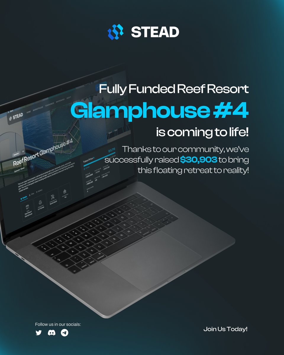 💰 $30,903 Fully Raised! Another Floating Getaway is On the Way! 🌊🏡

GlampHouse #4 has been fully funded, and we're building another exclusive oceanfront retreat for the future of sustainable tourism! 🌏✨

This is just the beginning! Help fund even more floating properties and