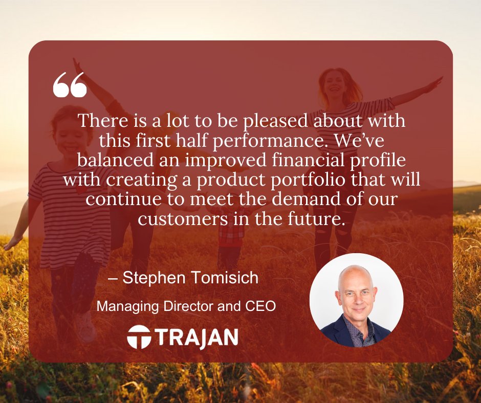 <a href="/trajanscimed/">Trajan</a>’s FY25 Half Year Report is here! Highlights include with net revenue up 6% to $81.0M, double-digit growth in Consumables &amp; Components and an expanding Capital Equipment order book. View Trajan’s Half Year Report for FY2025: trajanscimed.com #ASX $TRJ