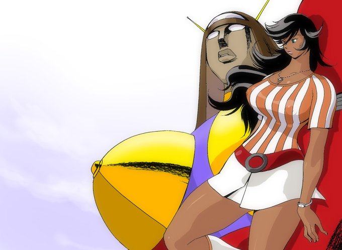 シュシュッシュ!バンババン!♪
昔描いたサイト扉絵の炎ジュンです 