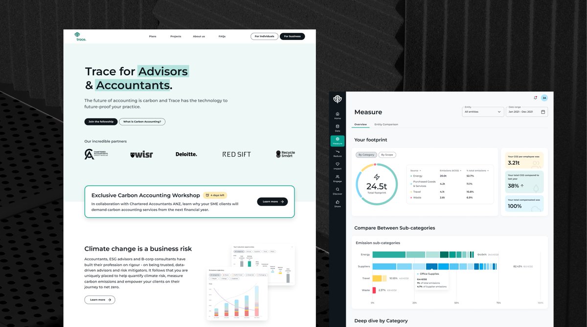 Growing with Impact

As Trace scales to serve bigger businesses with advanced features, we’ve ensured their brand and digital presence keep up. The result? A bold, future-ready identity that reflects their mission.

#GoodDesignAwards #GoldAccolade #WeDiscover #DesignForImpact