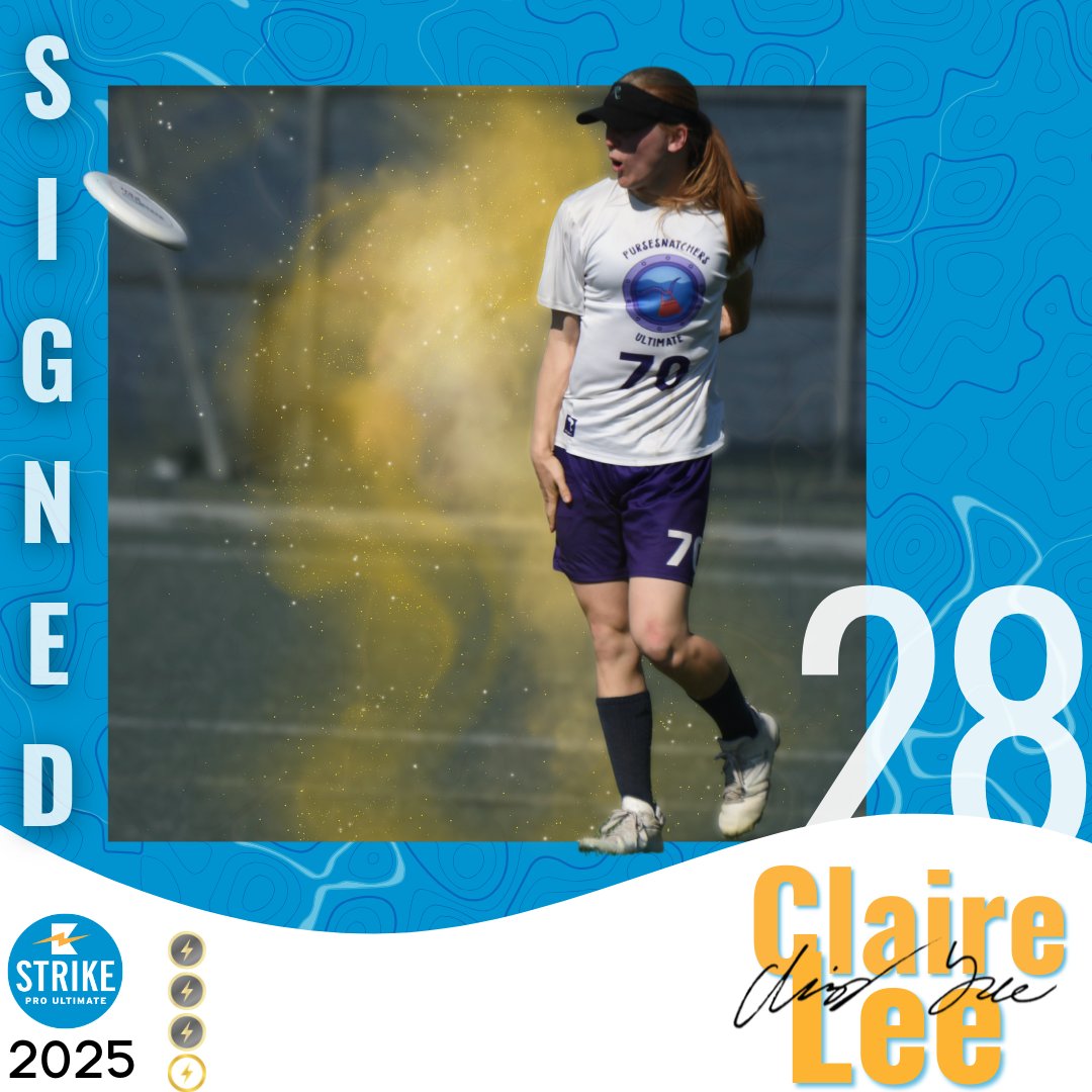 ⚡SIGNED⚡
.
Current DIII legend Claire Lee makes her Strike debut, ready to ball out all over the field! 💪