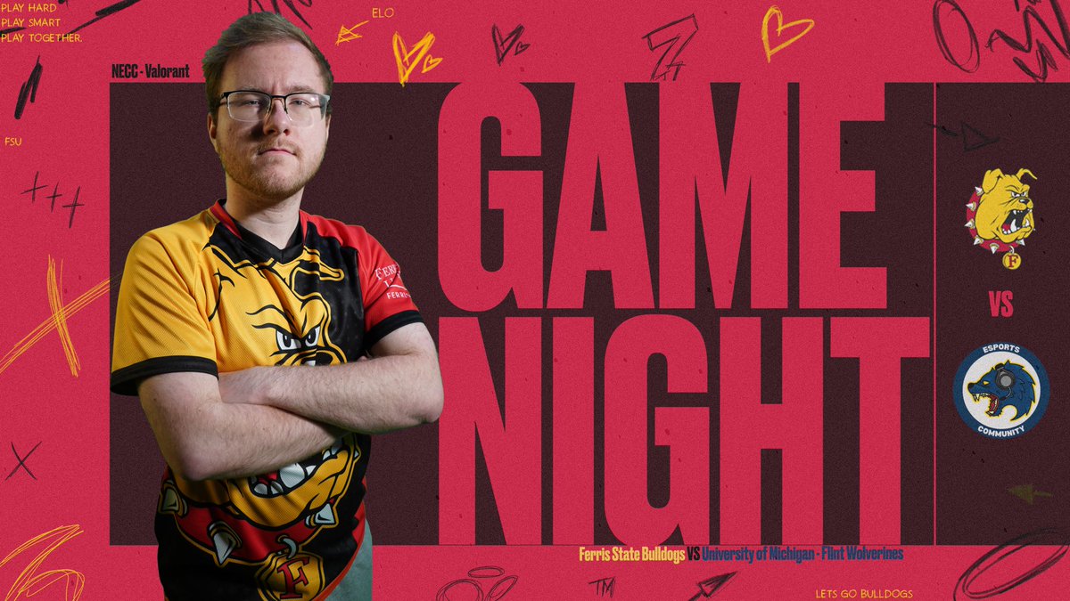 Big <a href="/neccgames/">NECC</a> <a href="/VALORANT/">VALORANT</a> match tonight against the undefeated <a href="/UMFlint/">University of Michigan-Flint</a> . The squad is locked in for another banger. Live at 7pm on

twitch.tv/ferrisesports