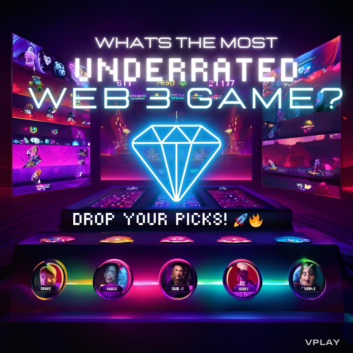 Everyone’s talking about the same games… but what’s the real underrated masterpiece that deserves more hype? 🔥

Let's shine some light on the hidden gems ⚡️💎

Drop your picks below! 👇

#GamingCommunity #Web3Gaming #CryptoGaming