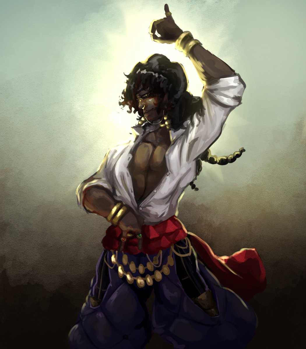 GuZart *Comms slots 7/10* (@gu_zart) on Twitter photo Made a school of dance Bard for DnD campaing Made a school of dance Bard for DnD campaing