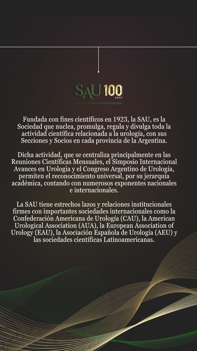 Sociedad Argentina de Urología🇦🇷 tweet media