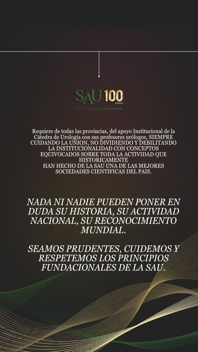Sociedad Argentina de Urología🇦🇷 tweet media