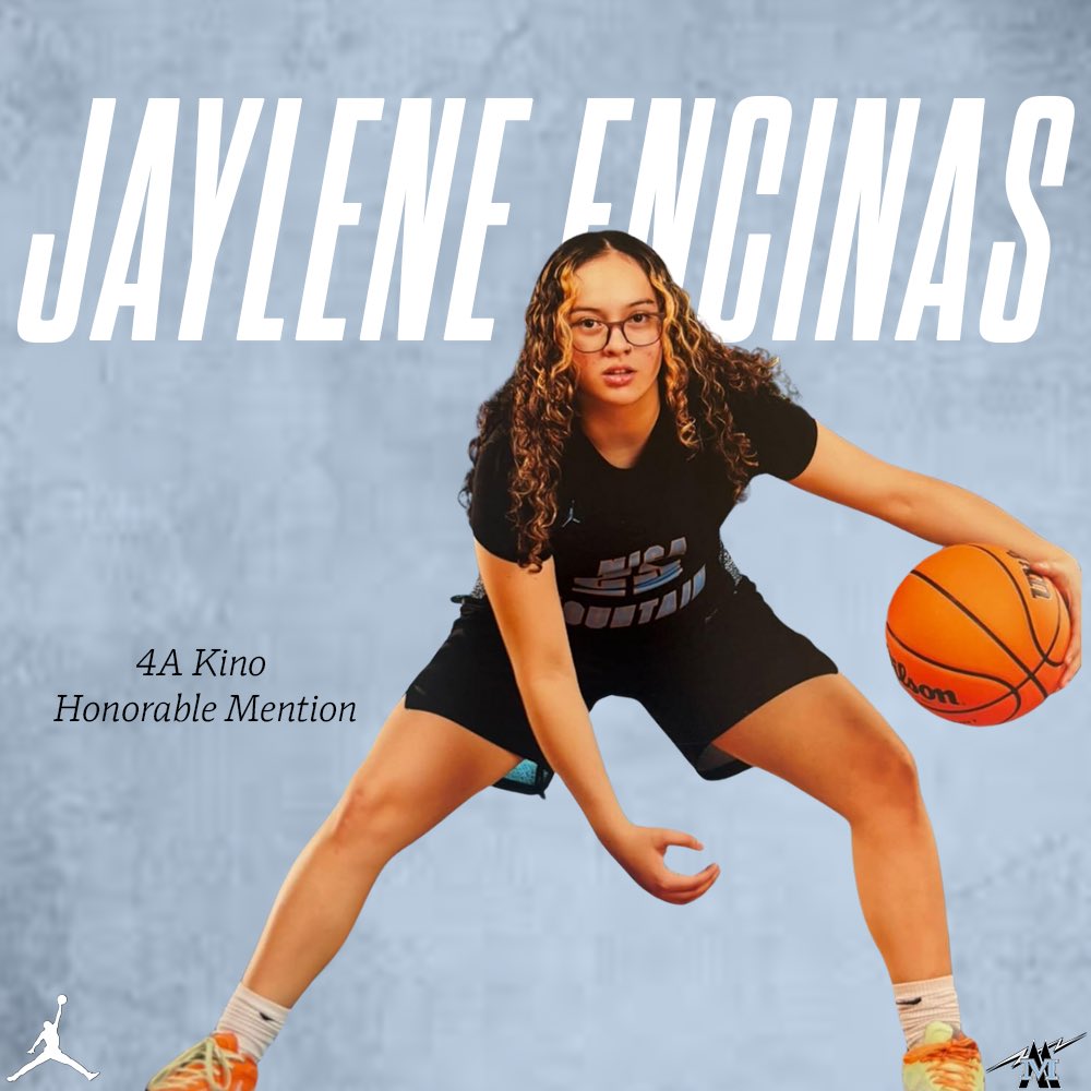 Jaylene Encinas with Honorable mention all region.