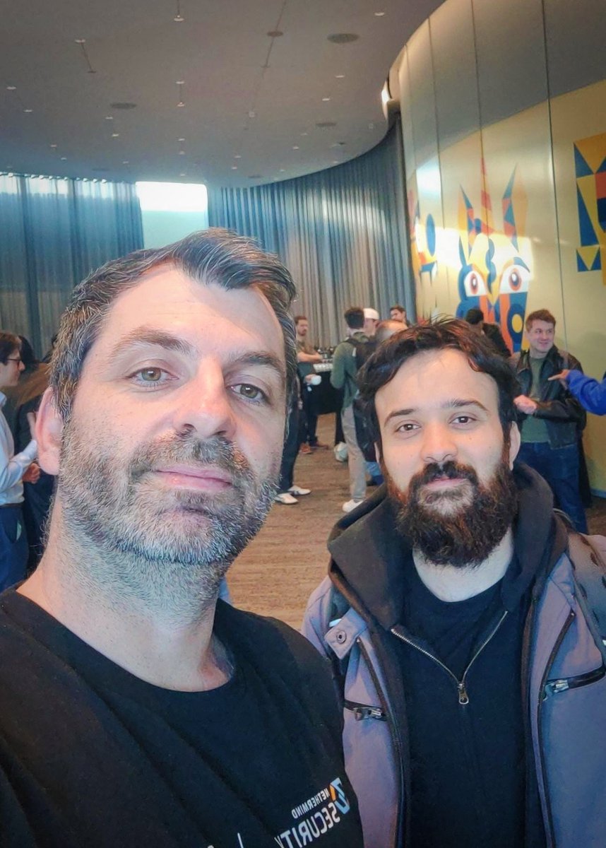 Petar Maksimović | Nethermind (@petarmax) on Twitter photo With <a href="/JulekSU/">Julian Sutherland in Cannes</a> at the <a href="/ProvableHQ/">Provable 🦁</a> event at <a href="/EthereumDenver/">ETHDenver 🏔🦬🦄</a>, representing the <a href="/NethermindSec/">Nethermind Security</a> Formal Verification team. Come talk to us! With <a href="/JulekSU/">Julian Sutherland in Cannes</a> at the <a href="/ProvableHQ/">Provable 🦁</a> event at <a href="/EthereumDenver/">ETHDenver 🏔🦬🦄</a>, representing the <a href="/NethermindSec/">Nethermind Security</a> Formal Verification team. Come talk to us!
