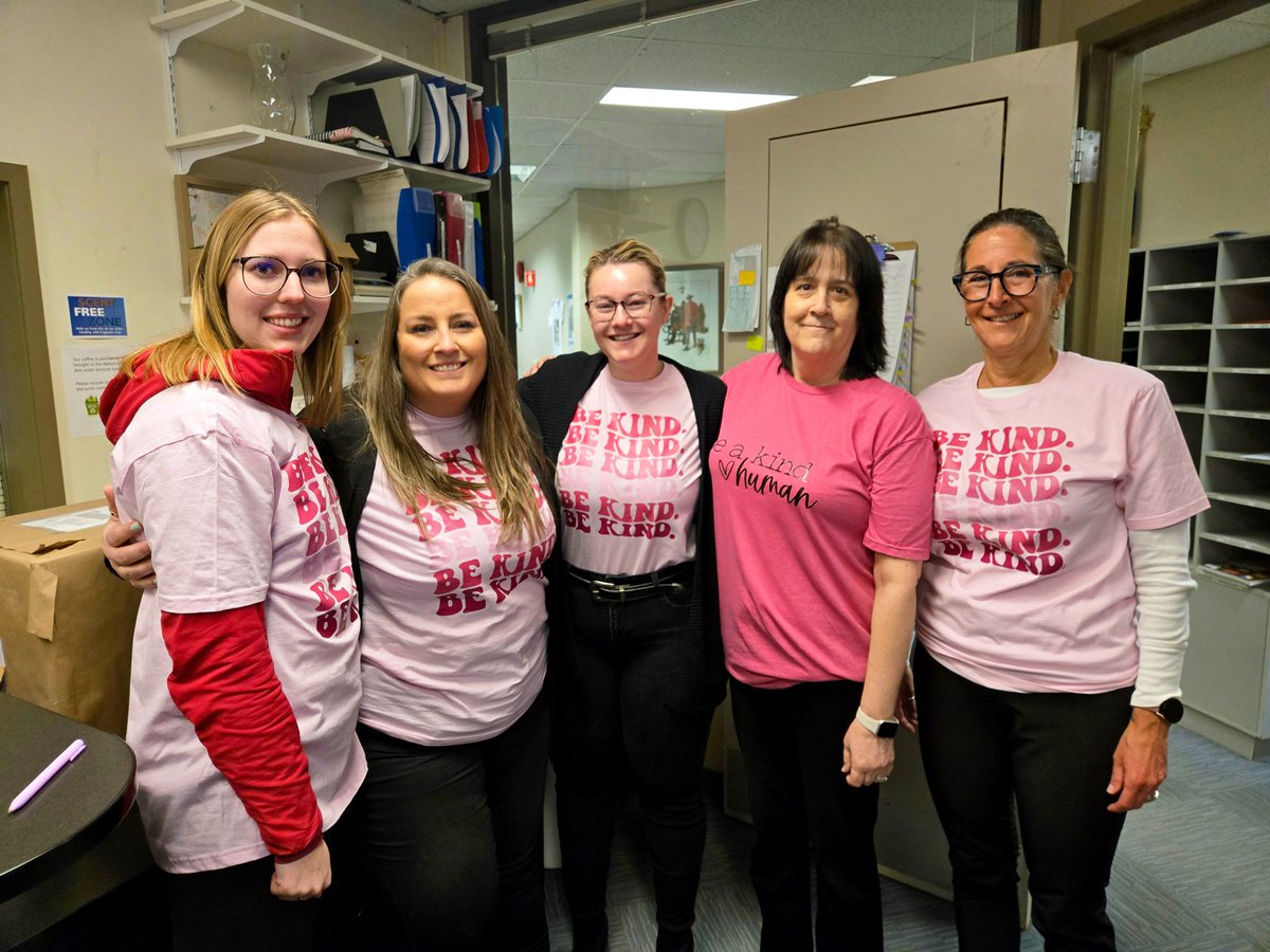 City of Williams Lake Council and staff show their support for Pink Shirt Day and this year's theme: "Let Kindness Grow."
The City is proud to take a stand against bullying by helping to raise awareness, encourage kindness and promote a safe and inclusive community for all.