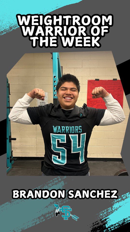 Santa Teresa Desert Warrior Football (@santateresafb) on Twitter photo Warrior Football Weight Room Warrior of the Week.
Brandon Sanchez putting up big numbers. He’s Mr Powerclean
<a href="/STHSWarriors/">Santa Teresa High School</a> Warrior Football Weight Room Warrior of the Week.
Brandon Sanchez putting up big numbers. He’s Mr Powerclean
<a href="/STHSWarriors/">Santa Teresa High School</a>