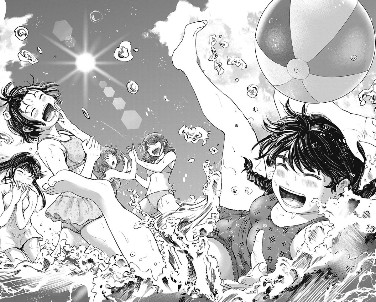 『もういっぽん!』、3/5まで全話無料で読めます。
未読のかたはぜひこの機会に読んでみてくださいね。
https://t.co/0KEFsZiEne
友情、努力、挫折、勝利、汗、汗、涙、海、笑顔、笑顔、笑顔、笑顔、笑顔満載の青春部活漫画です。 