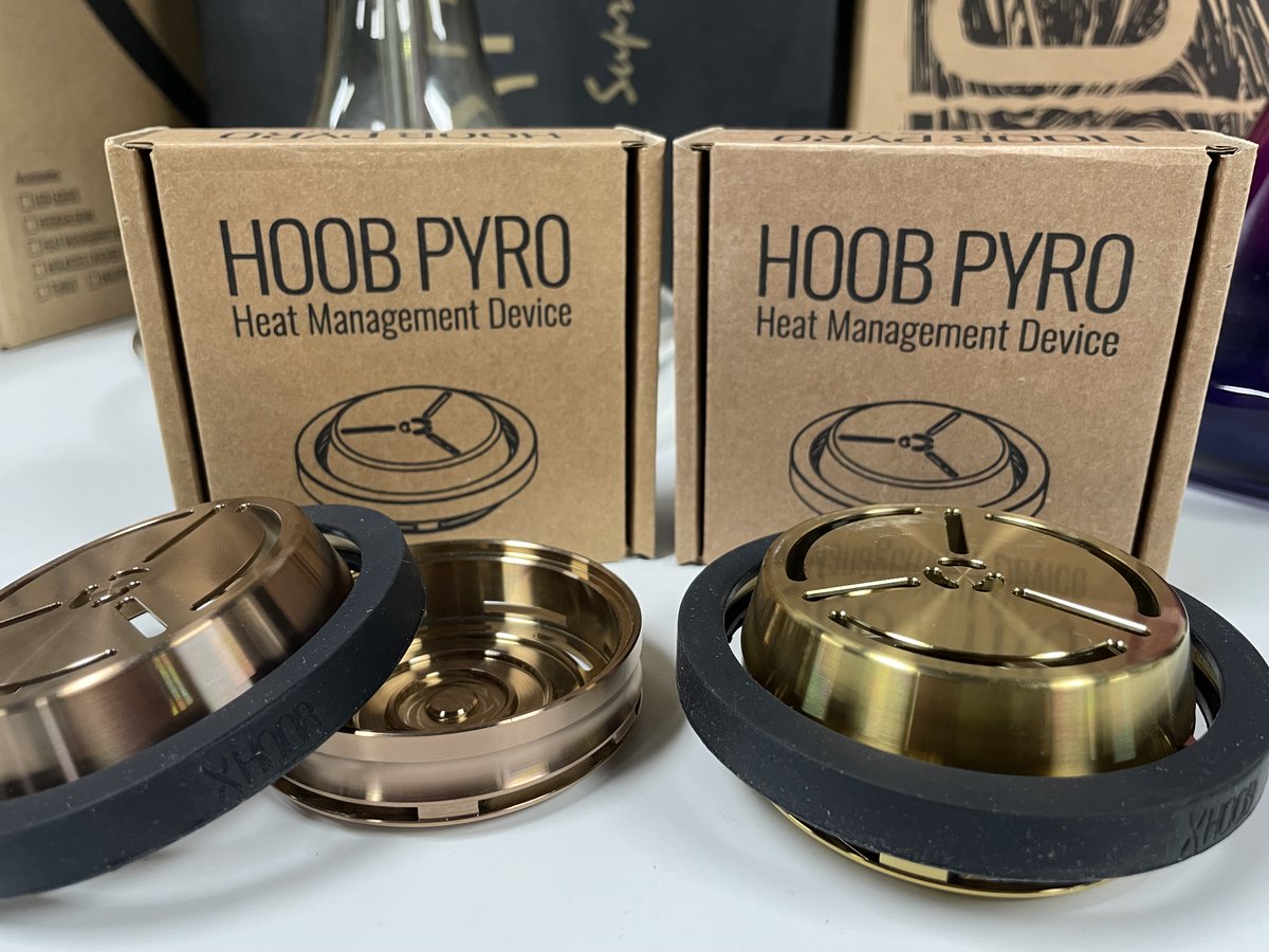 thehookah's tweet photo. Hoob Pyro HMD! Offering an enhanced smoking experience with its innovative heat management design. Made from 100% high grade stainless steel. https://t.co/DTJJpLU7vg #hookah #hookahs #shisha https://t.co/vDlBNDWvpd