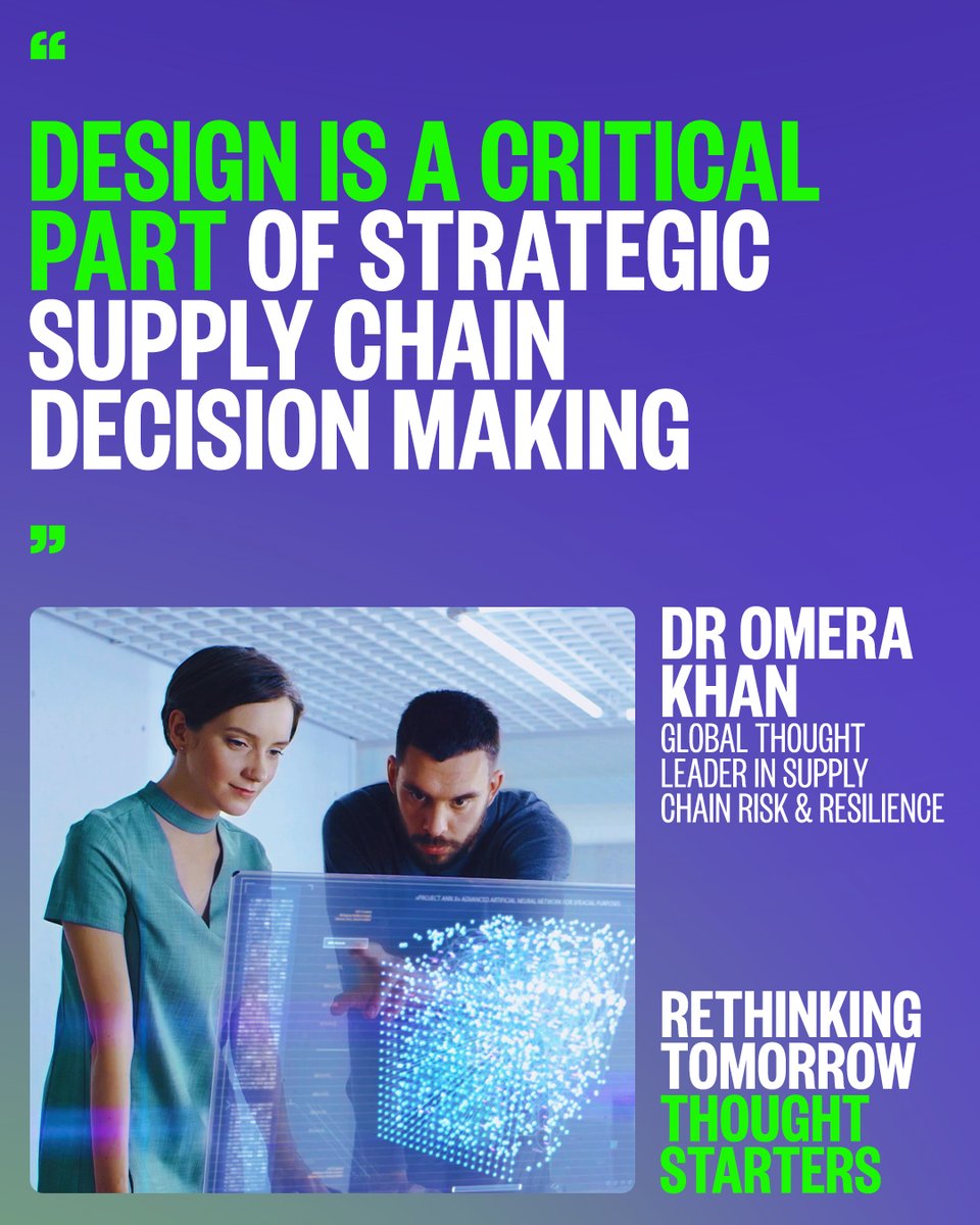 Supply chain disruptions are inevitable but being prepared and mitigating disruptions with strategies and innovative design thinking are crucial to success in today’s uncertain world. Watch the full episode: goodman.com/about-goodman/…
#RethinkingTomorrow #DisruptionProofSupplyChains