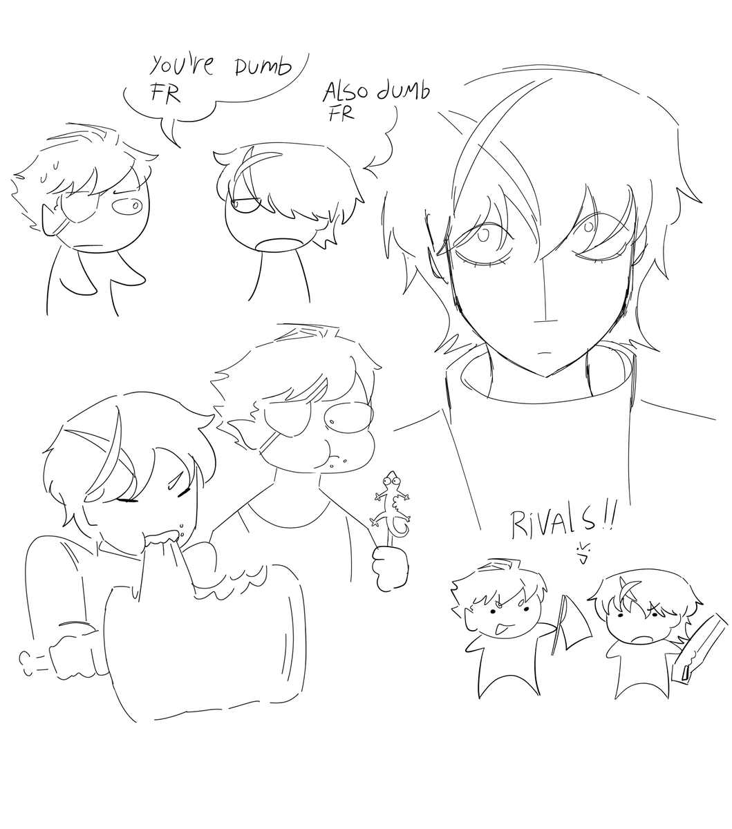 Unika (and the besties trio) Doodles! :D

#GuiltyGearfanart #GGSTDR