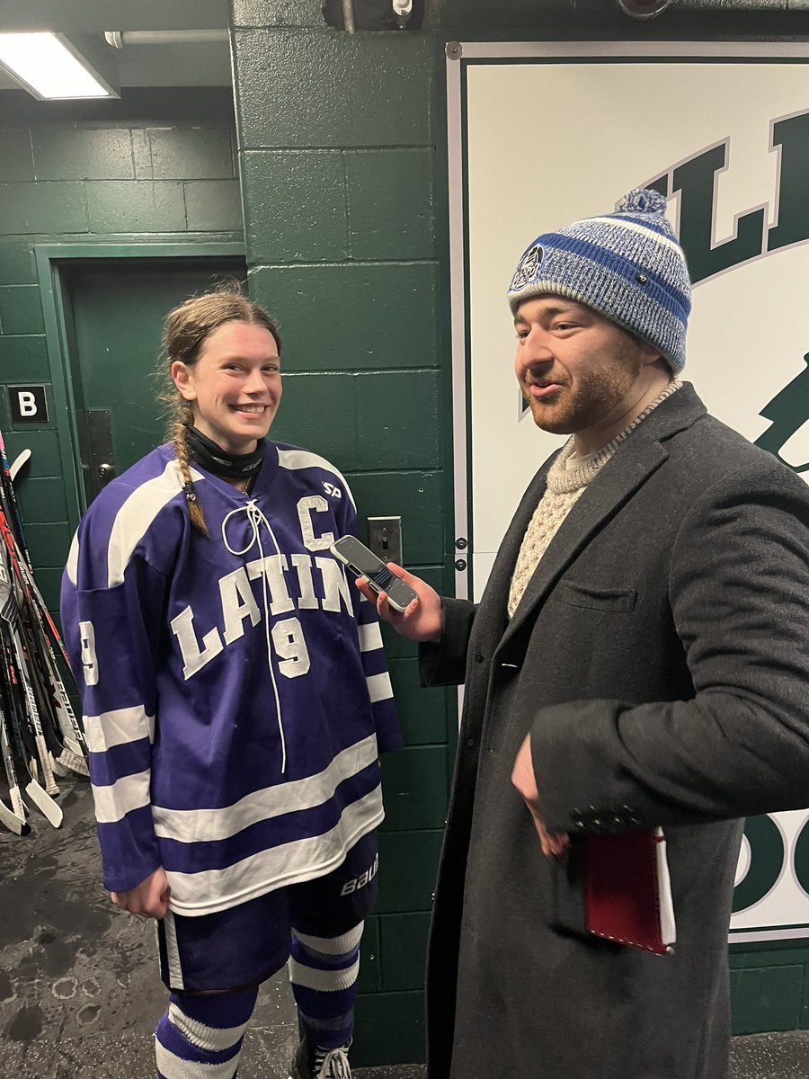 @BLSGirlsHockey (@blsgirlshockey) on Twitter photo Girls upset Billerica/Chelmsford Co-Op 3-2 in a classic battle.#9🚨🚨#11🚨#22🍏🍏🍏#24🍏 McKenna 38saves(According to Boston Globe).POGbeing interviewed by Globes’ <a href="/mpuzzanghera/">Mike Puzzanghera</a>
<a href="/BostonHeraldHS/">Danny Ventura</a> <a href="/MHL_Scoreboard/">My Hockey Live Scoreboard</a> <a href="/MassHSHockey/">MassHSHockey</a> <a href="/HNIBonline/">Hockey Night</a> <a href="/T_Mulherin/">Tom Mulherin</a> <a href="/BLS_Athletics/">Boston Latin School Athletics</a> <a href="/AthleticsBPS/">Boston Public Schools Athletics</a> Girls upset Billerica/Chelmsford Co-Op 3-2 in a classic battle.#9🚨🚨#11🚨#22🍏🍏🍏#24🍏 McKenna 38saves(According to Boston Globe).POGbeing interviewed by Globes’ <a href="/mpuzzanghera/">Mike Puzzanghera</a>
<a href="/BostonHeraldHS/">Danny Ventura</a> <a href="/MHL_Scoreboard/">My Hockey Live Scoreboard</a> <a href="/MassHSHockey/">MassHSHockey</a> <a href="/HNIBonline/">Hockey Night</a> <a href="/T_Mulherin/">Tom Mulherin</a> <a href="/BLS_Athletics/">Boston Latin School Athletics</a> <a href="/AthleticsBPS/">Boston Public Schools Athletics</a>