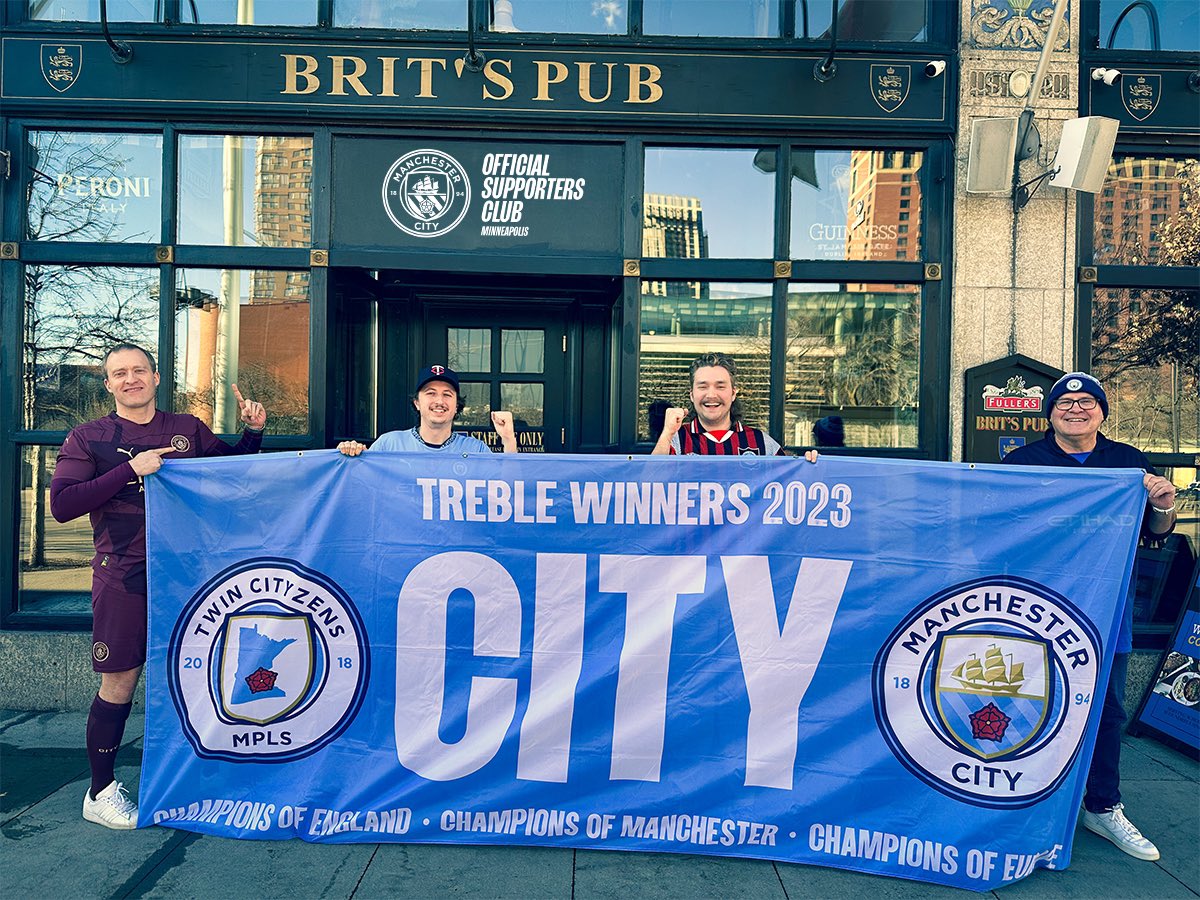 Result!

#Champions4inarow #treblewinners #centurions #manchestercity #mancity #mancityosc #mancityus #twincityzens <a href="/britspubmpls/">Brit's Pub</a> #myplmorning
