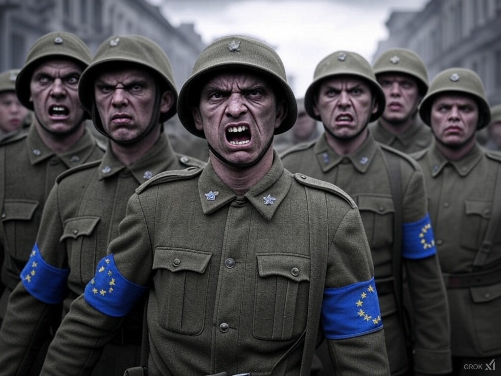 🛑🛑🛑 NO ESERCITO EUROPEO 🛑🛑🛑

La UE in un momento in cui si sta rivelando ancora più inutile e dannosa tenta l'ennesimo rilancio per sottrarre ancora più sovranità agli Stati. Questa volta puntando ad un bersaglio più pericoloso della moneta unica. Vuole l'ESERCITO EUROPEO.