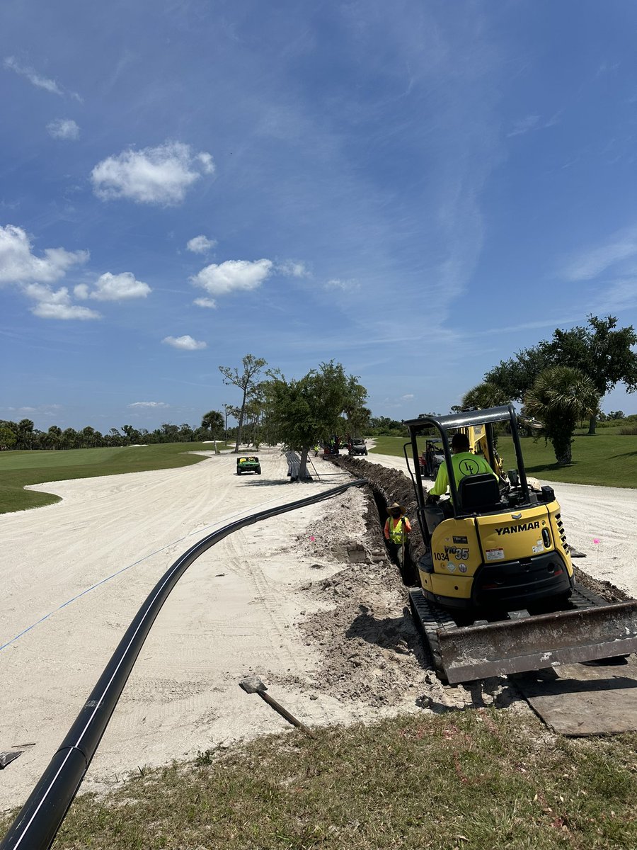 JeffreyWeeks1's tweet photo. Leibold Irrigation is currently looking for an Assistant Project Manager for the SWFL area. This is a great opportunity to learn all facets of installing HDPE irrigation systems as well as being exposed to the construction side of the golf biz. If interested, please DM. https://t.co/Nt6ZW24h61
