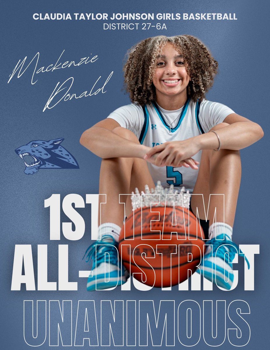 🏀Unanimous First Team All-District🏀
                   Mackenzie Donald

Congratulations <a href="/kd2ten/">Mackenzie Donald</a>