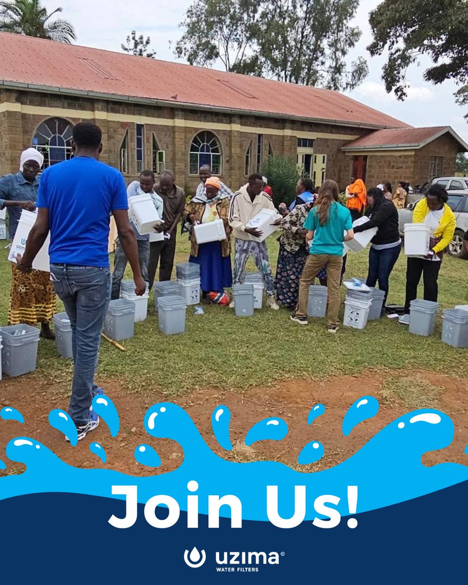 💧 Clean water changes everything. Join @UzimaFilters and help empower communities worldwide. Together, we can transform lives—one filter at a time. 💙

👉 Let’s make waves: uzimafilters.org

#UzimaMeansLife #CleanWaterForAll #WaterIsLife #GlobalImpact