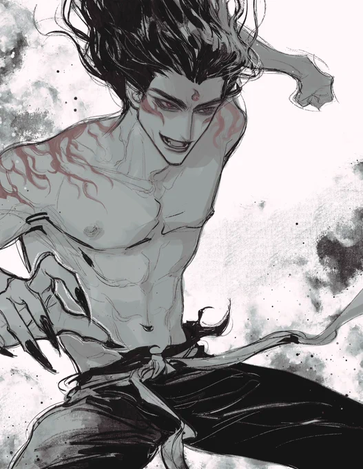 #Oubing #藕饼 #AoBing #NeZhaPracticeวันนี้วาดคู่ชิพต่อยกัน แกล้งๆทำเป็นโชเน็น ชายแท้ 