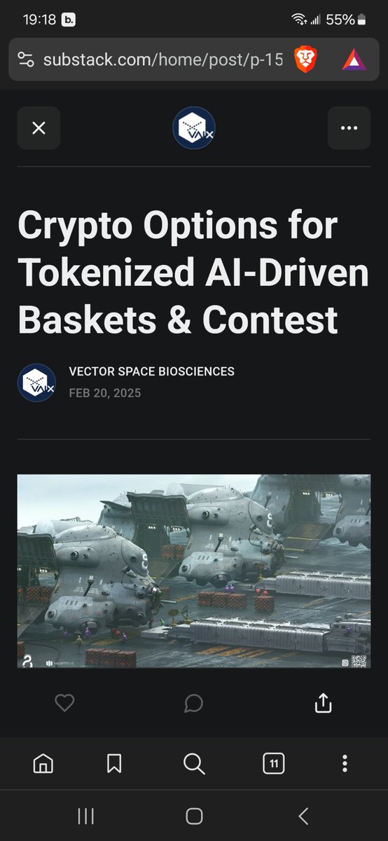 AndrewR99973196's tweet image. substack.com/home/post/p-15…

To pre-register for contests, join the VAIX-HedgeFund Telegram or send an email with subject ‘VAIX Contest’ to support@vectorspace.ai

$VAIX #Vectorspace #AI #Agent #Thematic Basket #Tokenized $SBIO