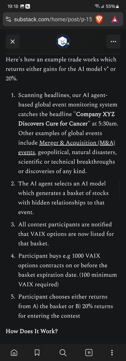 AndrewR99973196's tweet image. substack.com/home/post/p-15…

To pre-register for contests, join the VAIX-HedgeFund Telegram or send an email with subject ‘VAIX Contest’ to support@vectorspace.ai

$VAIX #Vectorspace #AI #Agent #Thematic Basket #Tokenized $SBIO