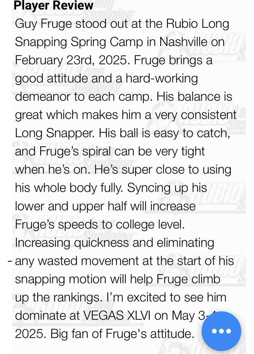 Guy Fruge 2027 LS tweet media