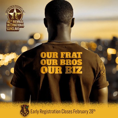 IPT1963's tweet image. 1963 𝘟 Indy

Moments that can never be duplicated with brothers that can never be replaced. Are you registered and ready?

register.iotaphitheta.org

#lipttdid #IPT1963 #Iptclave25