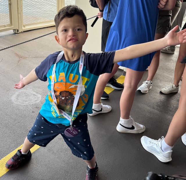 Liam, a 7-year-old with Total Parenteral Nutrition (TPN), had his wish granted to visit Walt Disney World! 

Liam's mom mentioned that the trip was filled with many firsts for him, and he enjoyed every moment of it! ✨💙