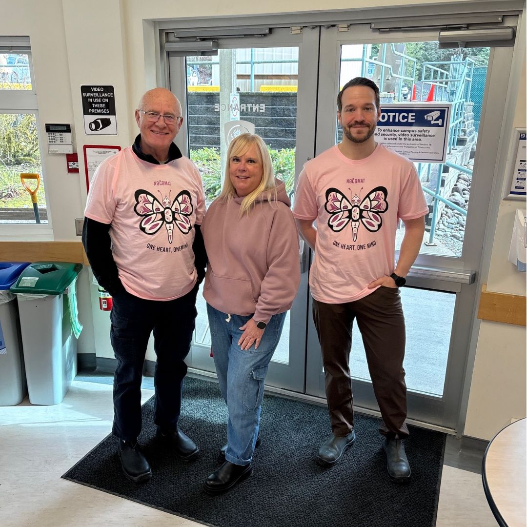 At #JIBC, we believe in fostering a culture of kindness, respect, and inclusivity. Today, on #PinkShirtDay, our staff and faculty proudly stand together against bullying and support a safe, welcoming environment for all. #AntiBullying #BeKind