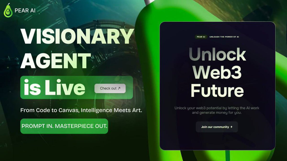 Visionary by Pear AI is LIVE – AI That Thinks Like an Artist 🎨

This isn’t just another text-to-image model—it’s an AI-driven creative engine built to understand context, adapt styles, and generate visuals with stunning precision. 

Whether you need cinematic sci-fi landscapes,