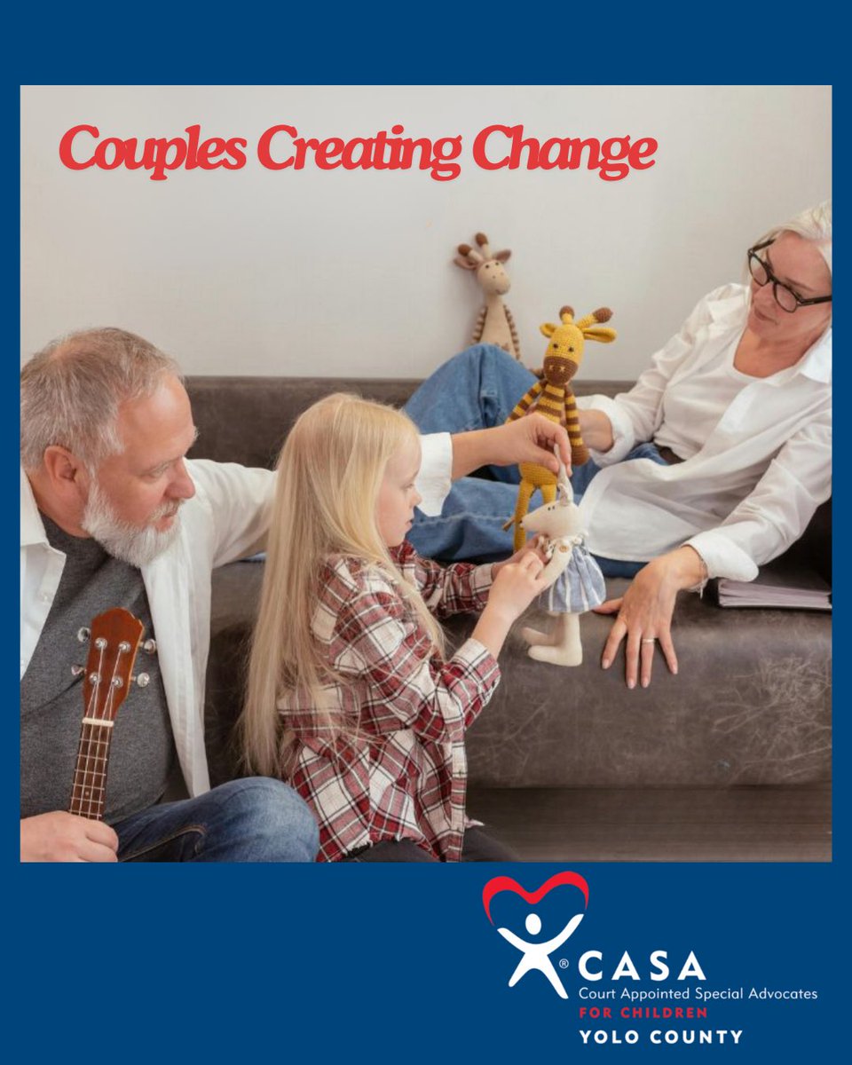 YoloCountyCASA's tweet photo. There’s power in numbers, &amp; we love when CASAs team up! 

Nervous to take the first step alone? Join with a partner, friend, sibling—anyone—&amp; make a lasting impact together. 💙 Learn more at https://t.co/Vma0ldhNy3. #ChangeAStory #CASATogether https://t.co/61mohKESlU