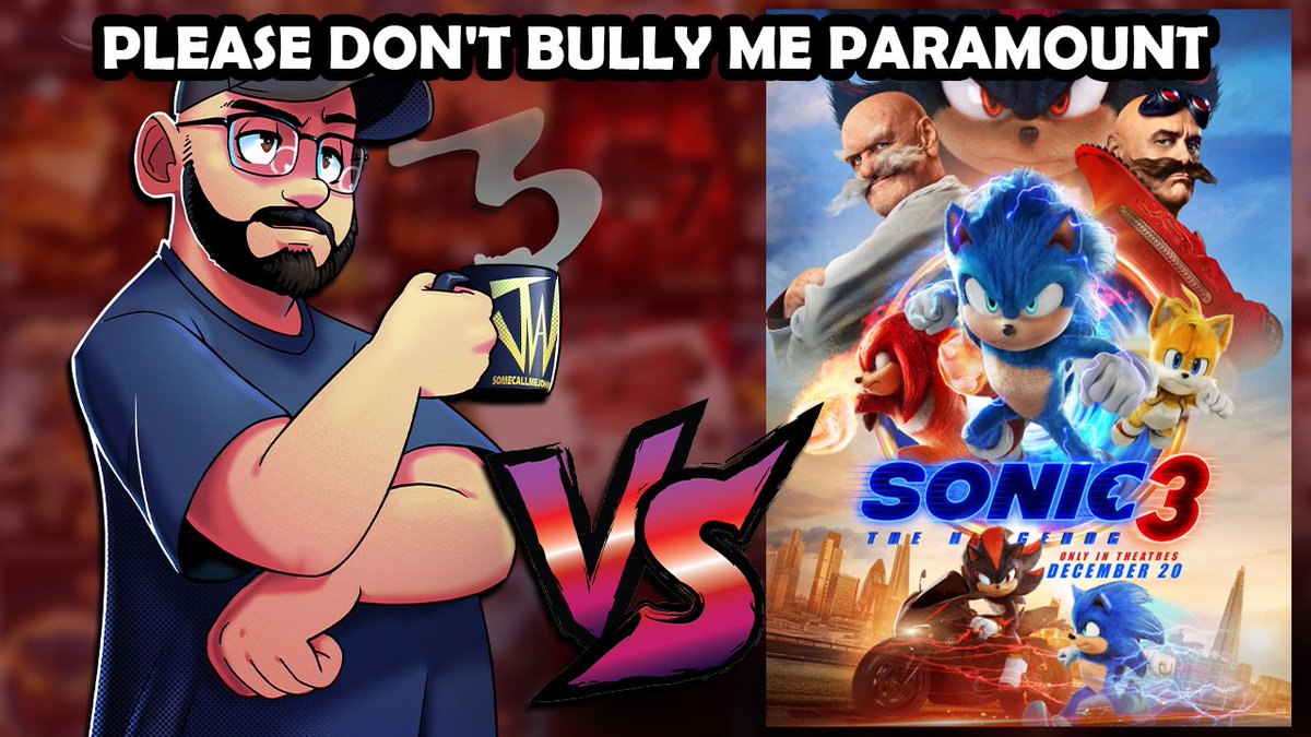 Somecallmejon's tweet image. This is not a Sonic 3 reupload. That would be absurd. Don't give me that look. Finish your homework.
(Thanks for the quick edit turn around @Lewis_Medeiros)
Link: youtu.be/s7CBx9v4xnM