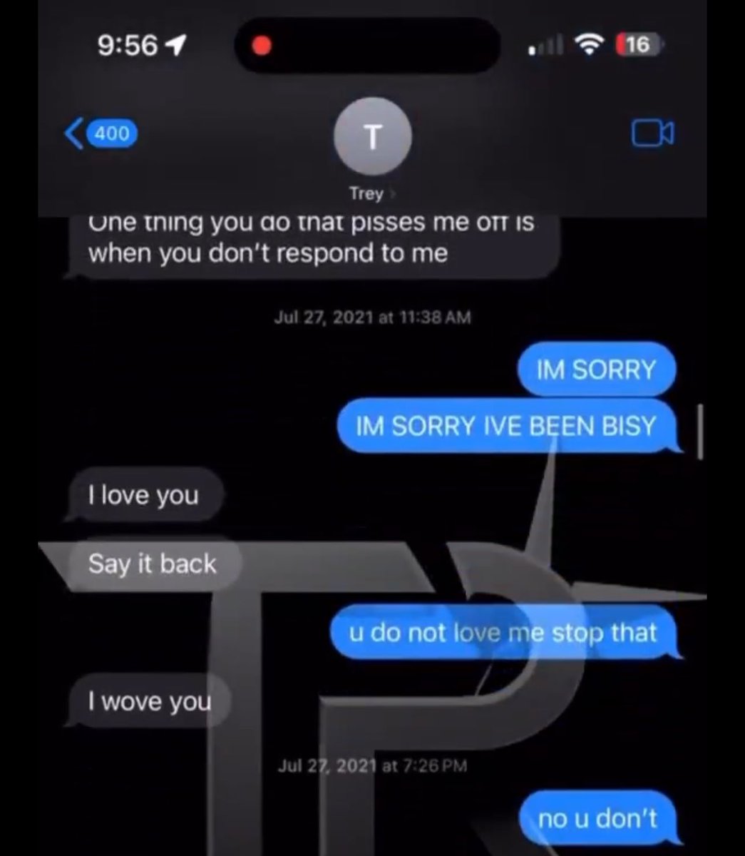 “I wove you” not crazy? 😂✌️