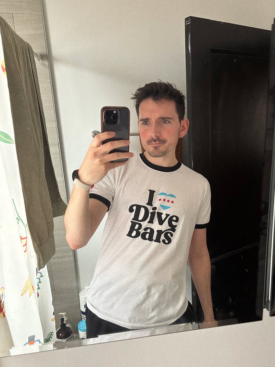 I worked* hard** for this prize***

*drank lots of beers
**at 8 lakeview east dive bars
***lovely commemorative t-shirt 💙