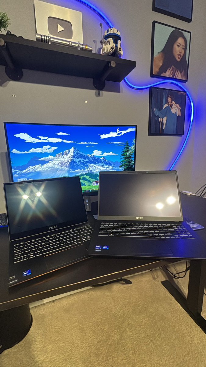 Collaborating with <a href="/msiUSA/">MSI Gaming USA</a> to promote the Summit E13 &amp; Modern 15 🫶