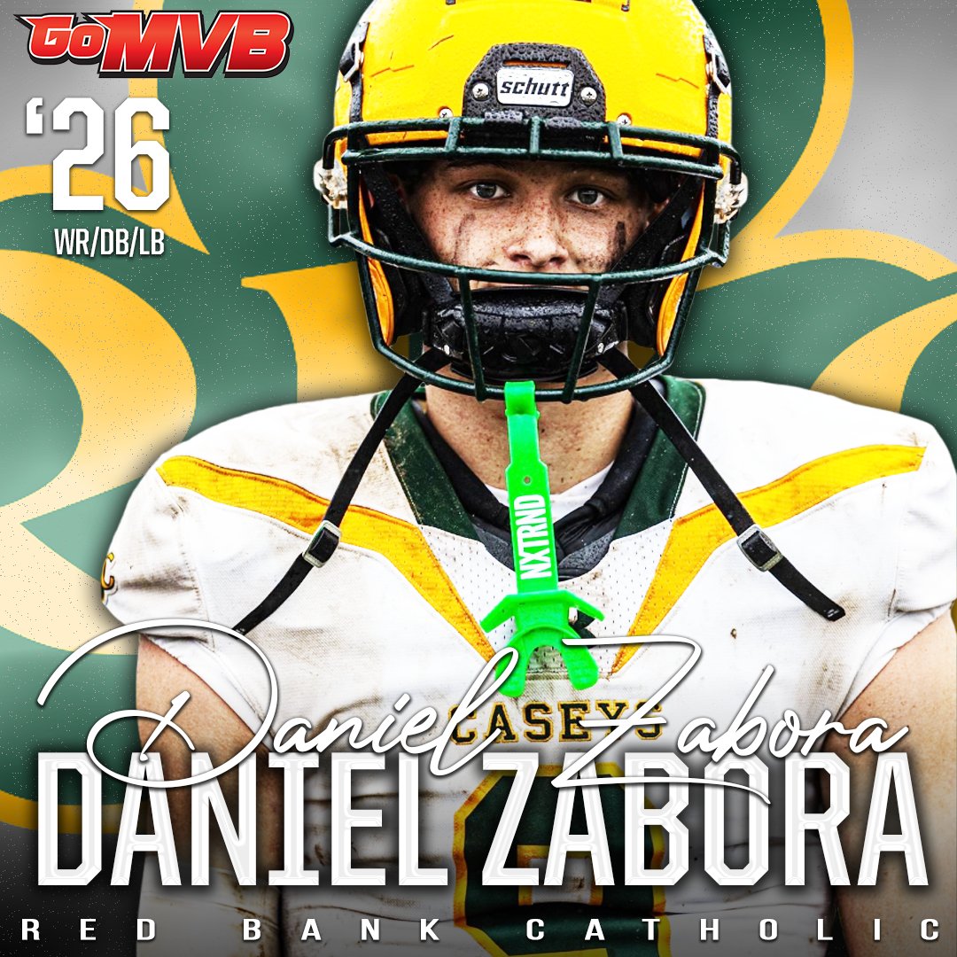 GoMVB Get Seen. Get Serious. Get to the Next Level (@gomvb) on Twitter photo 🚨Player Spotlight🚨
DANIEL ZABORA
'26 WR/DB/LB
Red Bank Catholic, NJ
More Info: GoMVB.com/dzabora
Follow: <a href="/DanielZabora/">Daniel Zabora</a>
#gomvb #hsfootball #studentathlete #collegerecruit #collegerecruiting #athlete 🚨Player Spotlight🚨
DANIEL ZABORA
'26 WR/DB/LB
Red Bank Catholic, NJ
More Info: GoMVB.com/dzabora
Follow: <a href="/DanielZabora/">Daniel Zabora</a>
#gomvb #hsfootball #studentathlete #collegerecruit #collegerecruiting #athlete
