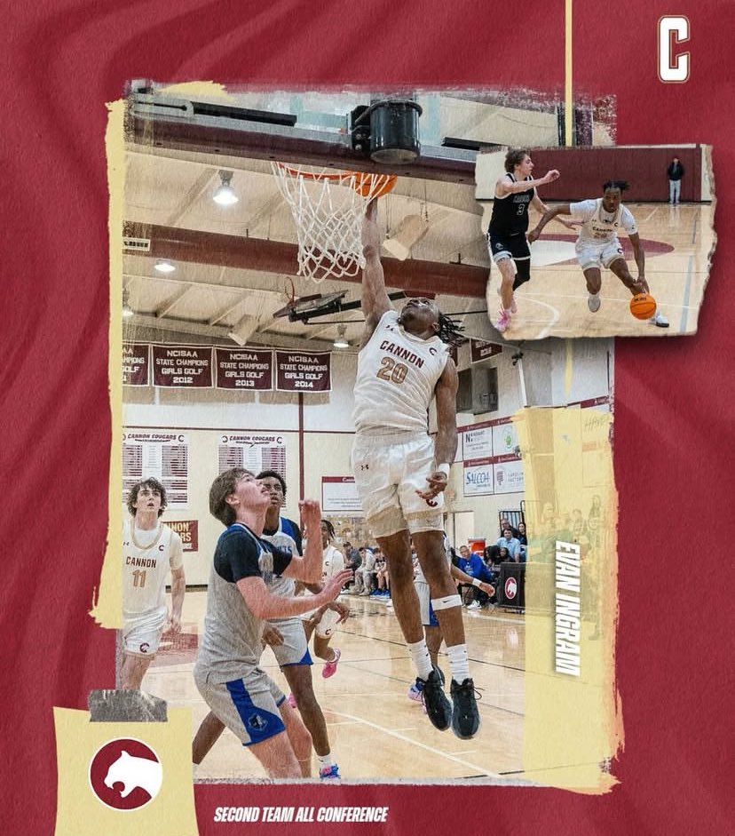 Blessed to receive the Second Team All-Conference Award this season!  

<a href="/CannonSchoolMBB/">Cannon Men's Basketball</a> <a href="/coachjimbaker/">Jim Baker</a>