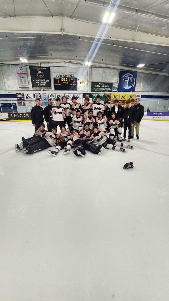 Jonathon Kidd (@jonathon_kidd) on Twitter photo FINAL SCORE: Riverview Gabriel Richard 5, Detroit Country Day 2 in the Division 3 Regional 24 Final.
<a href="/grpioneers/">GR Pioneers</a> | <a href="/GRPioneersHcky/">GR Pioneers Hockey</a>
<a href="/SeanPBali/">Sean Baligian</a> <a href="/MichHSHockey/">Mich HS Hockey</a> <a href="/mikeiavasile/">mike iavasile</a> FINAL SCORE: Riverview Gabriel Richard 5, Detroit Country Day 2 in the Division 3 Regional 24 Final.
<a href="/grpioneers/">GR Pioneers</a> | <a href="/GRPioneersHcky/">GR Pioneers Hockey</a>
<a href="/SeanPBali/">Sean Baligian</a> <a href="/MichHSHockey/">Mich HS Hockey</a> <a href="/mikeiavasile/">mike iavasile</a>