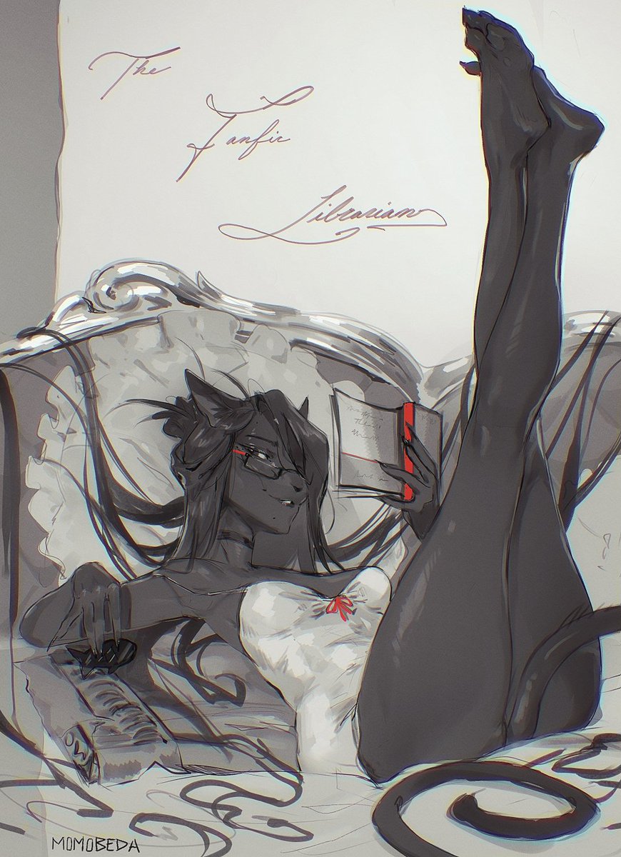 self inserting librarian reading her own work