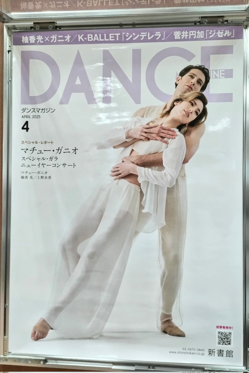 マチュー・ガニオ 2025/3/1引退公演日限定ポスター （◤チケットぴあに 