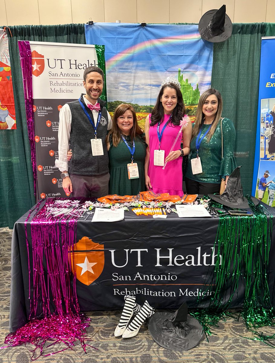 UT Health San Antonio Rehabilitation Medicine Dept (@uthsa_rehabmed) on Twitter photo There’s no place like home, but we are enjoying Phoenix! ✨ UT Health San Antonio Rehab Med is bringing Wicked energy to <a href="/AAPhysiatrists/">Assoc. of Academic Physiatrists (AAP)</a> #Physiatry25 – and we are nothing short of Popular! From top-notch presentations to making magic happen, our team is showing up in full force. There’s no place like home, but we are enjoying Phoenix! ✨ UT Health San Antonio Rehab Med is bringing Wicked energy to <a href="/AAPhysiatrists/">Assoc. of Academic Physiatrists (AAP)</a> #Physiatry25 – and we are nothing short of Popular! From top-notch presentations to making magic happen, our team is showing up in full force.