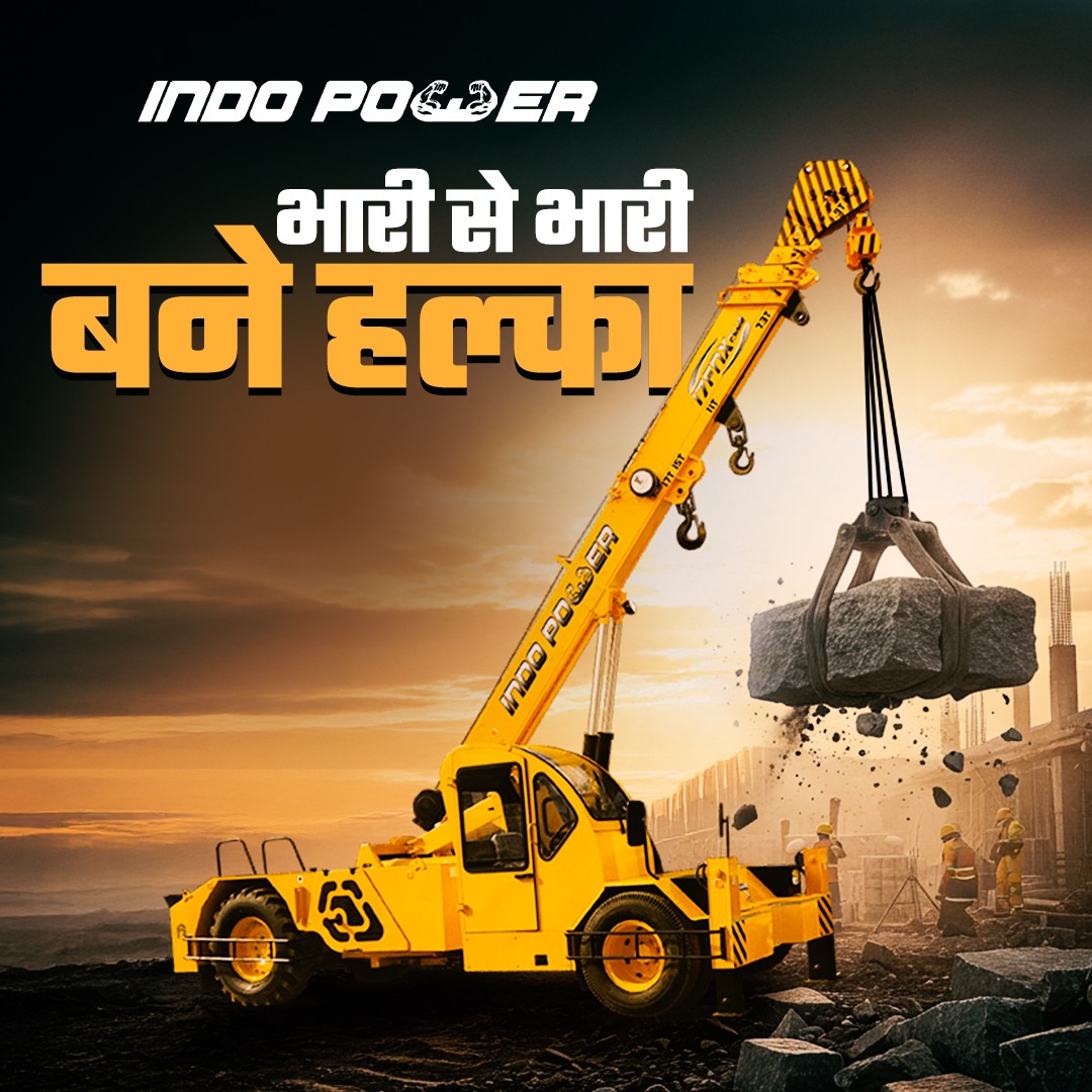 IndoFarmofcl's tweet photo. Conquer heavy lifts with the strength of Indo Power Cranes—where unmatched power meets precision for flawless performance.
#IndoPower #Crane https://t.co/kSjmeWlhOp