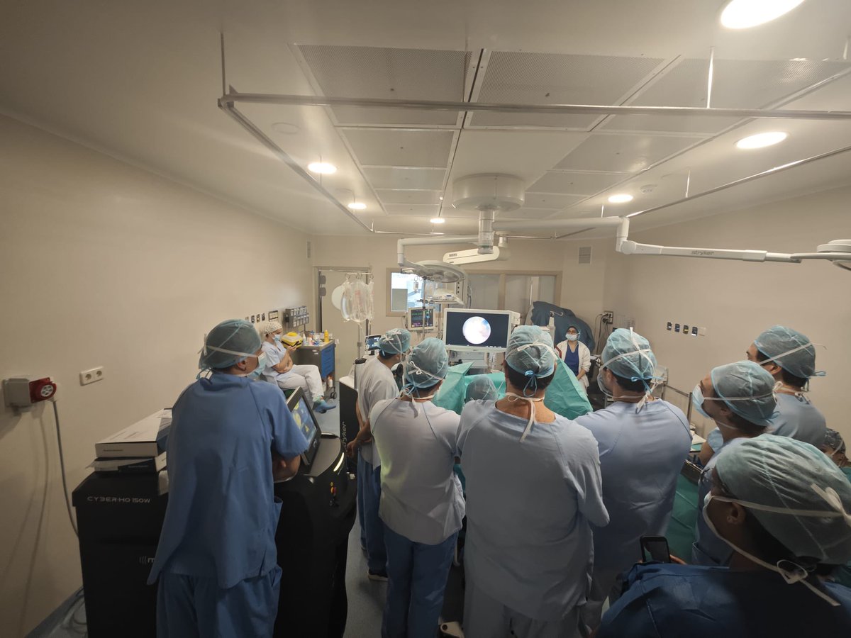 2 days of En bloc HoLEPs at <a href="/ClinicaCEMTRO/">ClinicaCEMTRO</a> <a href="/ICUAurologia/">ICUA</a> with new friends from Brasil. <a href="/quanta_system/">Quanta Surgery</a>