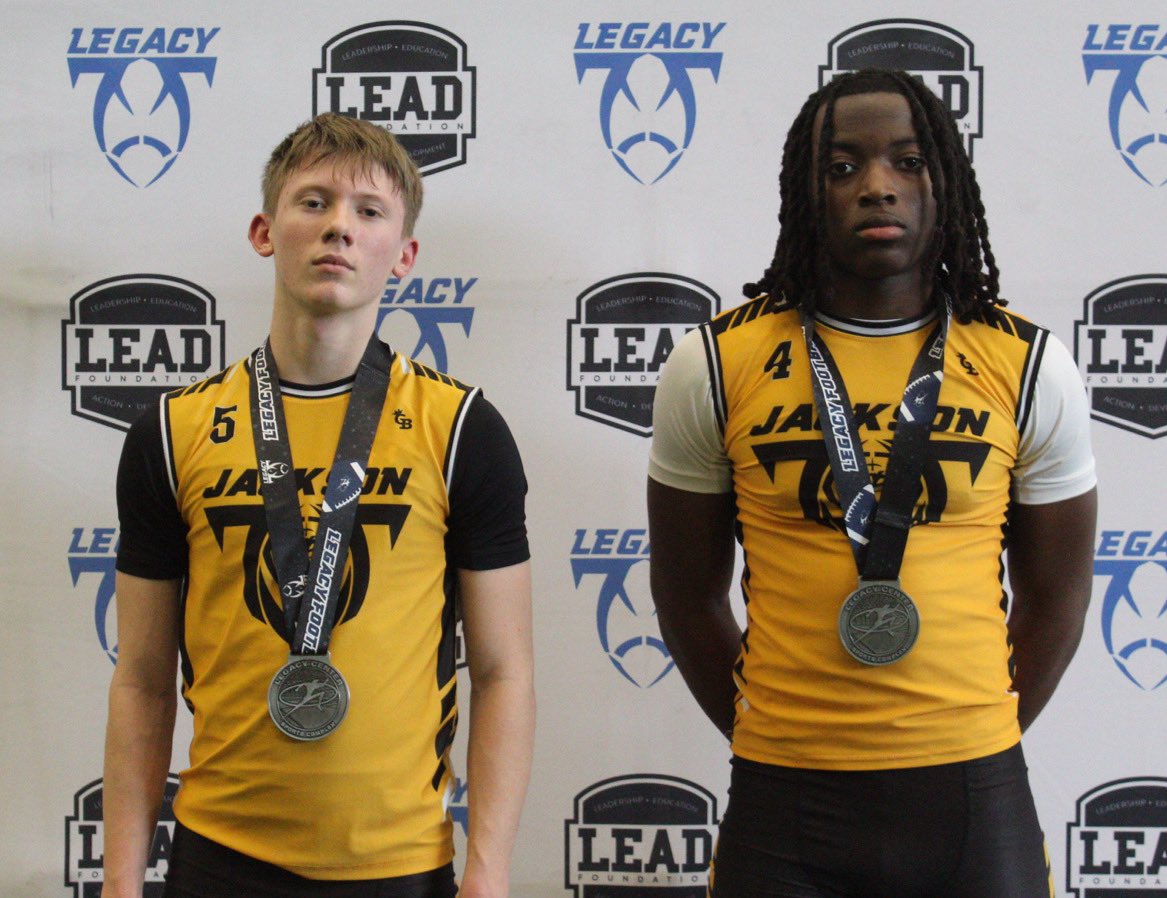 Legacy Football Organization (@legacymi_fball) on Twitter photo ⭐️Legacy Statewide 7on7 Youth League Season MVPs⭐️
Jackson 14u
Offense: Ayden Gatewood - RB - Lumen Christi - 2029
Defense: Kash Keller - DB - Jonesville - 2029
<a href="/Legacy_Recruit/">Legacy Recruiting</a> <a href="/jackson_7v7/">Legacy Jackson 7v7</a> <a href="/gamebreakerhg/">GameBreaker</a> <a href="/TheD_Zone/">The D Zone</a>
#legacy #jointhemovement #7on7 ⭐️Legacy Statewide 7on7 Youth League Season MVPs⭐️
Jackson 14u
Offense: Ayden Gatewood - RB - Lumen Christi - 2029
Defense: Kash Keller - DB - Jonesville - 2029
<a href="/Legacy_Recruit/">Legacy Recruiting</a> <a href="/jackson_7v7/">Legacy Jackson 7v7</a> <a href="/gamebreakerhg/">GameBreaker</a> <a href="/TheD_Zone/">The D Zone</a>
#legacy #jointhemovement #7on7