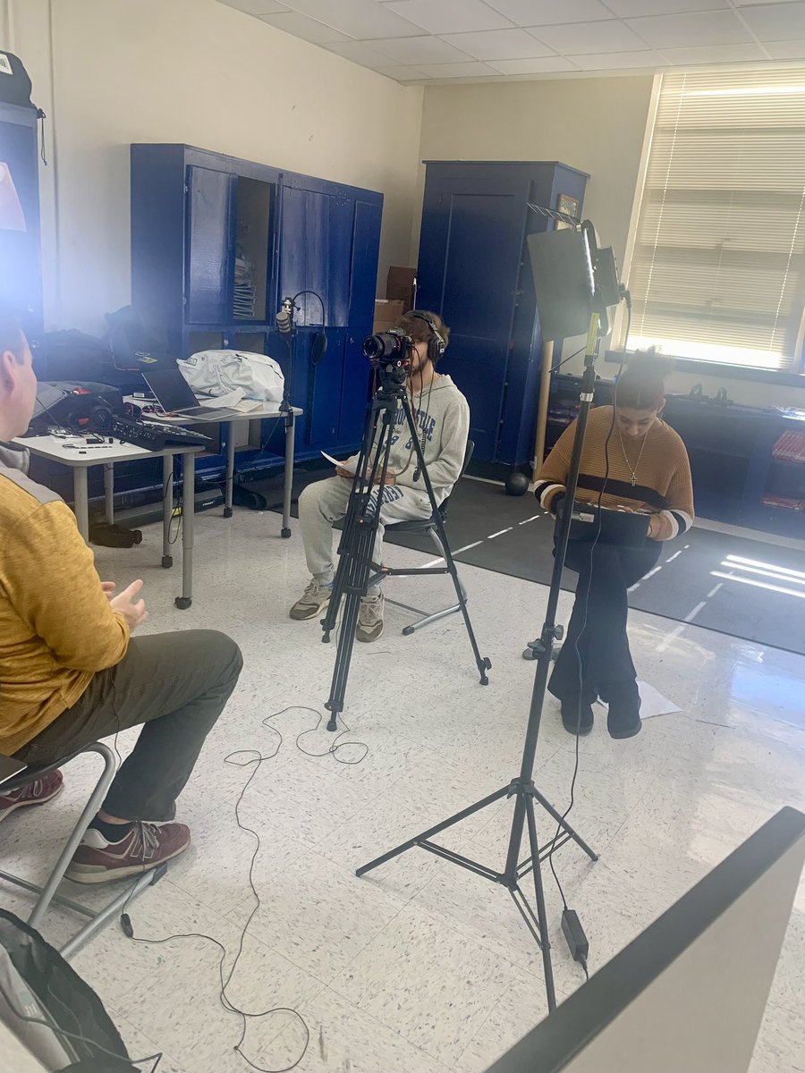 🎥 Students at Warlick Academy in Gastonia, NC, are bringing their stories to the screen! With guidance from their teacher, Bobby Harley, and WTS Program Director, Tim O’Leary, they’re exploring filmmaking, creativity, and the power of their own voices. Stay tuned for their film.