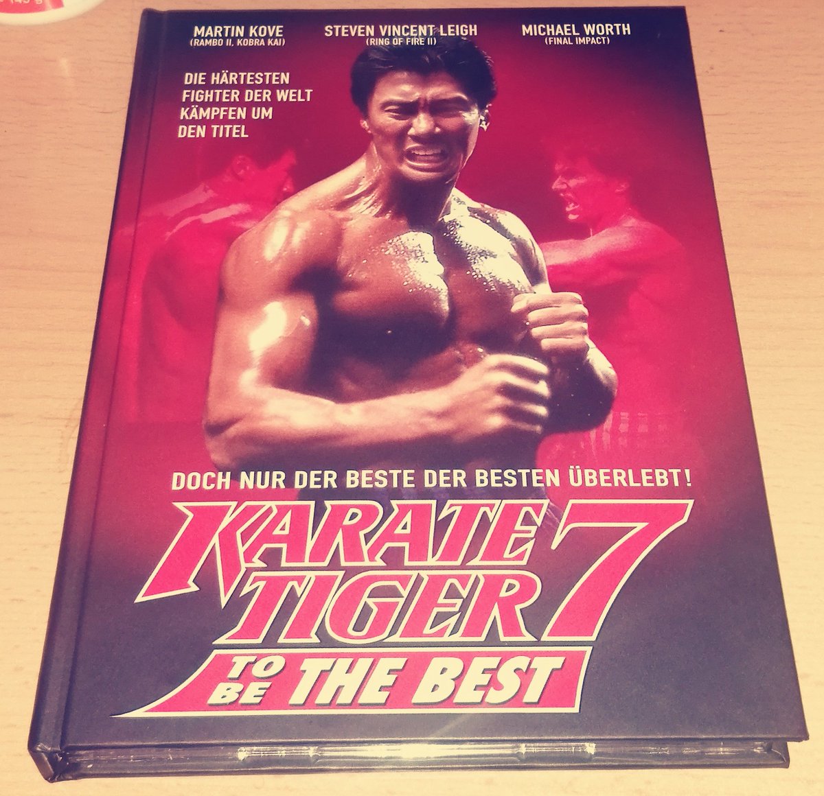 kampfwoscht's tweet photo. #NowWatching
#NeuInDerSammlung
#NeuimRegal
#Mediabook
#Bluray

Karate Tiger 7-To Be The Best https://t.co/VJRLK6ZwYh
