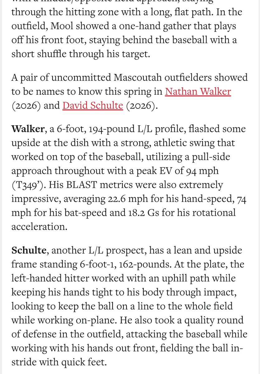 NateWalker1117's tweet image. Had a great time at the event! Thanks for the write up @PrepBaseballIL

@MHS19Baseball @DavidSchulte31 @ExtremeEliteBB